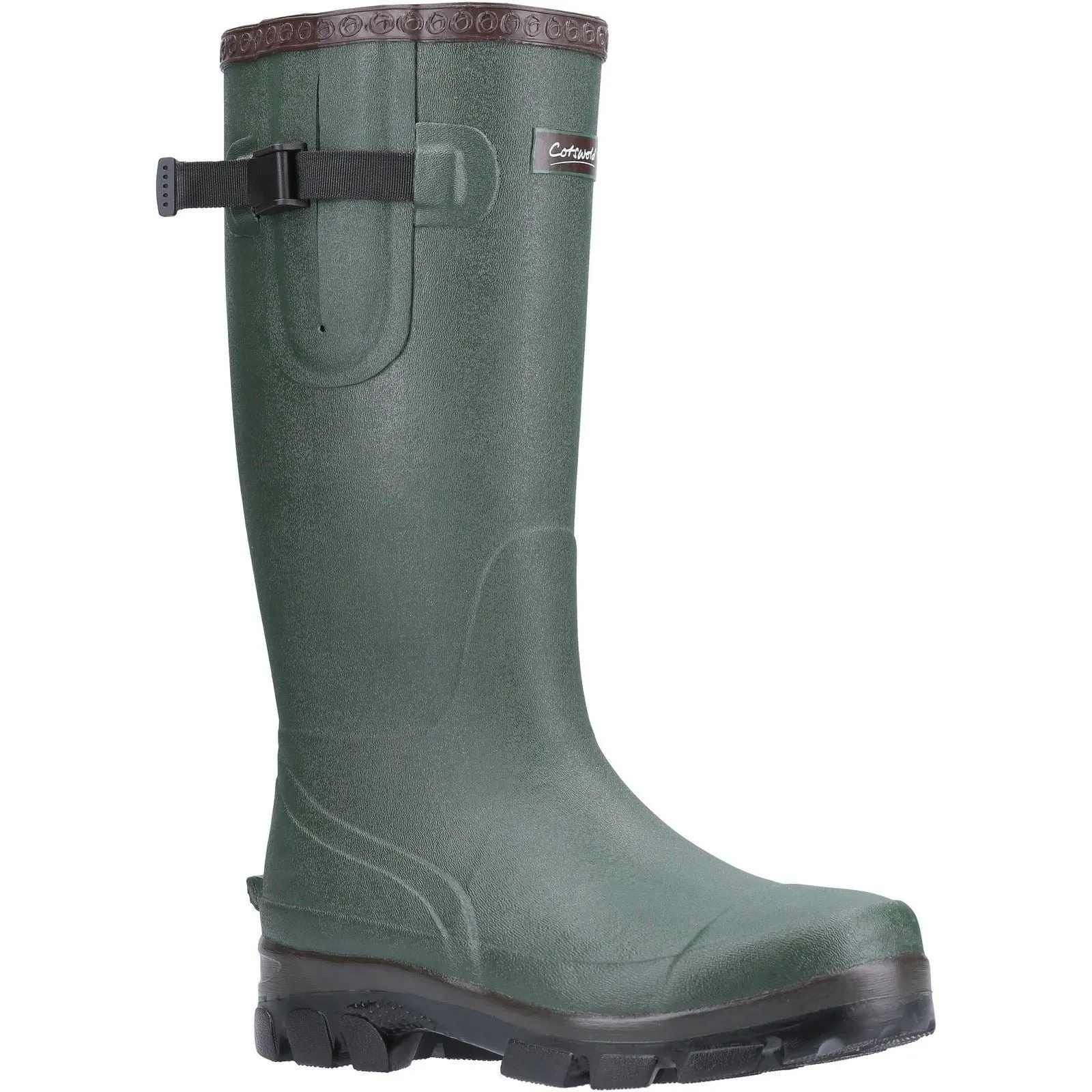 Cotswold Grange Neoprene Green Wellington Boots