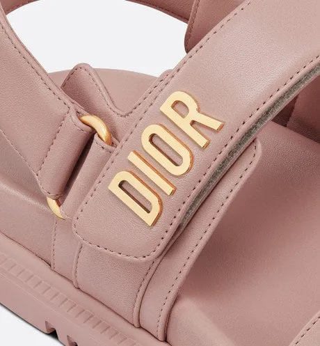 Dioract Sandal • Nude Pink Lambskin