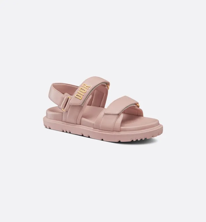 Dioract Sandal • Nude Pink Lambskin