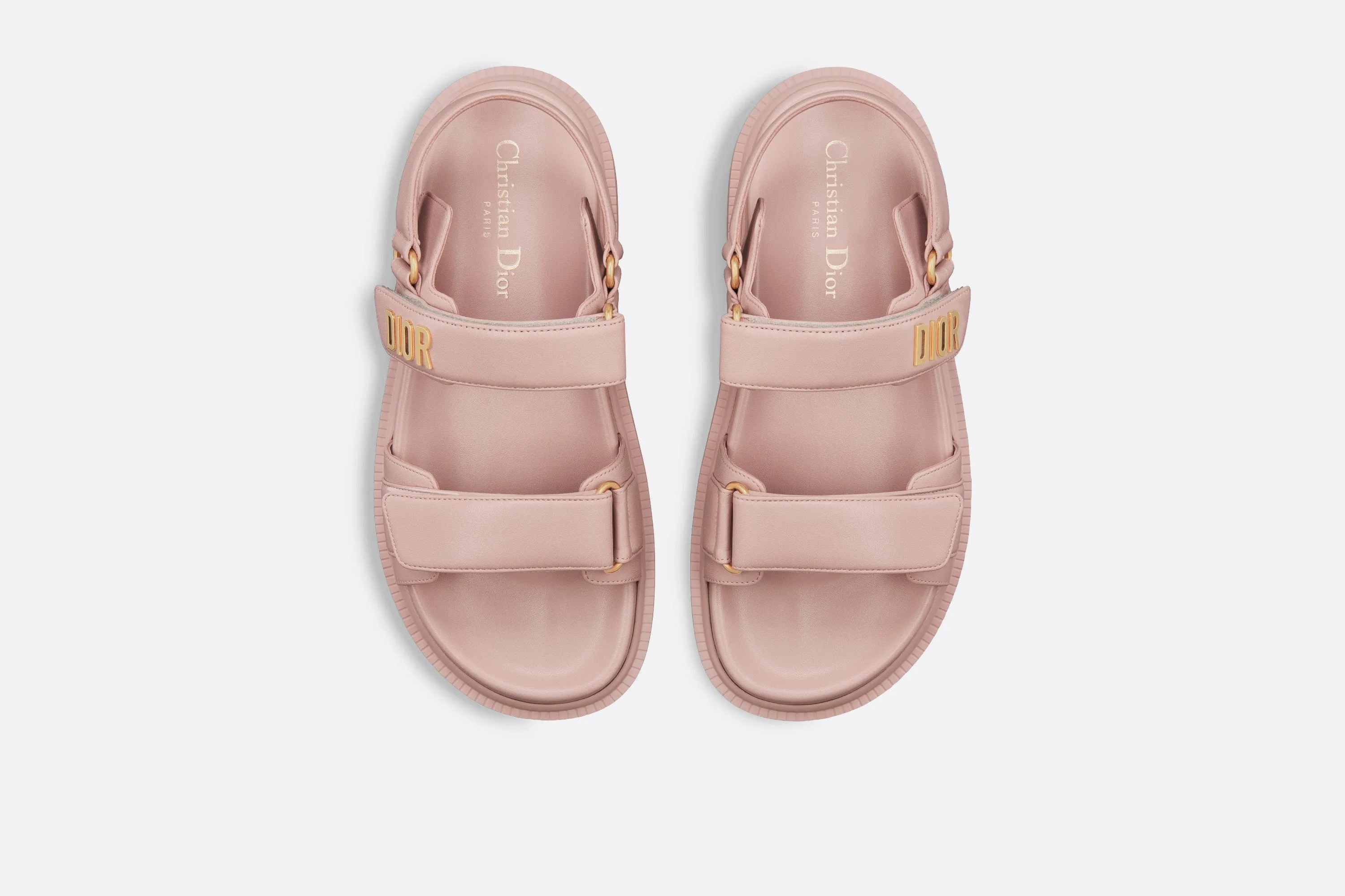 Dioract Sandal • Nude Pink Lambskin