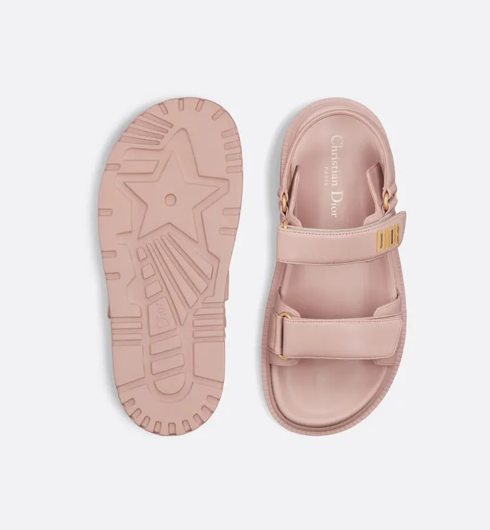 Dioract Sandal • Nude Pink Lambskin