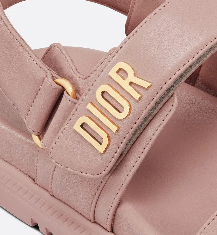 Dioract Sandal • Nude Pink Lambskin