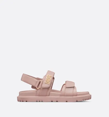 Dioract Sandal • Nude Pink Lambskin