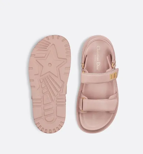 Dioract Sandal • Nude Pink Lambskin