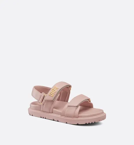Dioract Sandal • Nude Pink Lambskin