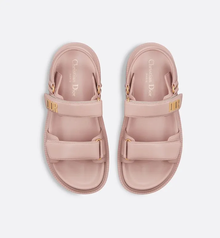 Dioract Sandal • Nude Pink Lambskin