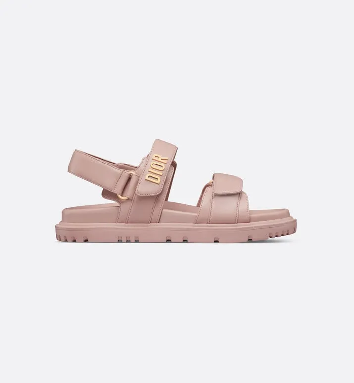 Dioract Sandal • Nude Pink Lambskin