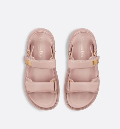 Dioract Sandal • Nude Pink Lambskin