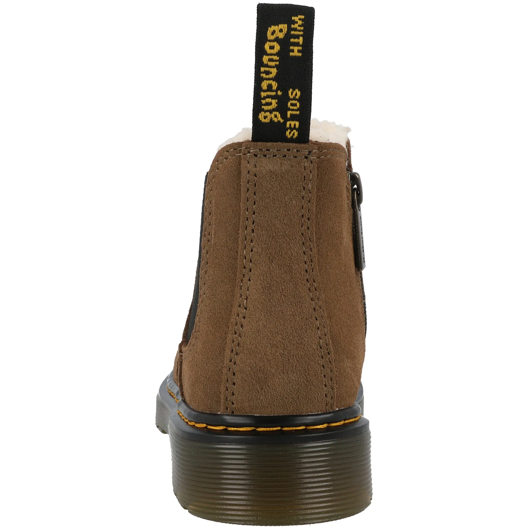 Dr Martens 2976 Leonore Dark Khaki Chelsea Boots