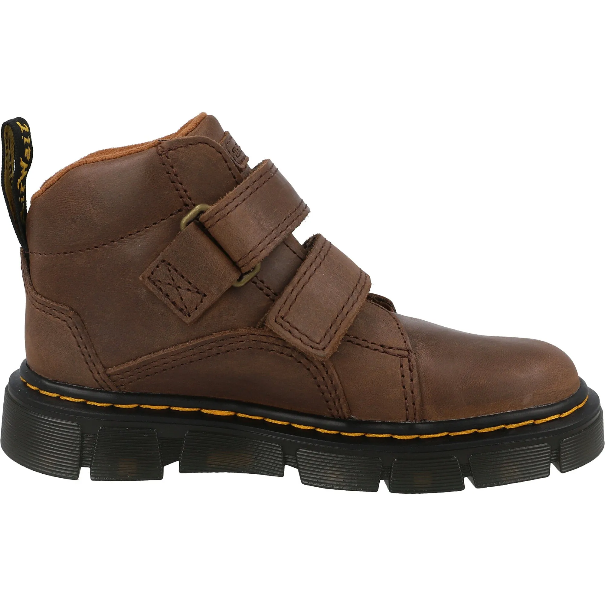 Dr Martens Raffe Dark Brown Easy-On Boots