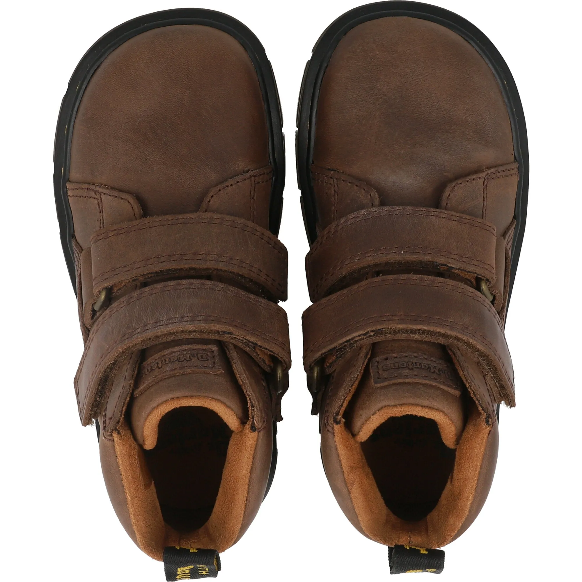 Dr Martens Raffe Dark Brown Easy-On Boots