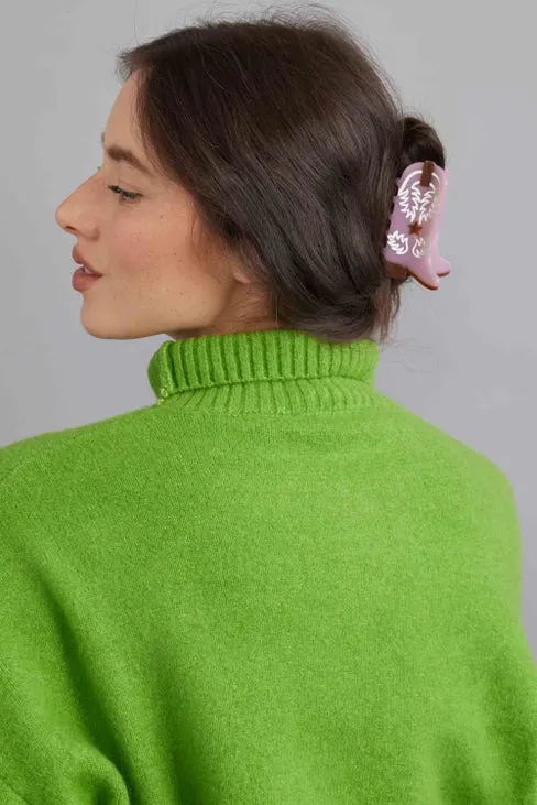 Eco Western Boots Hair Clip