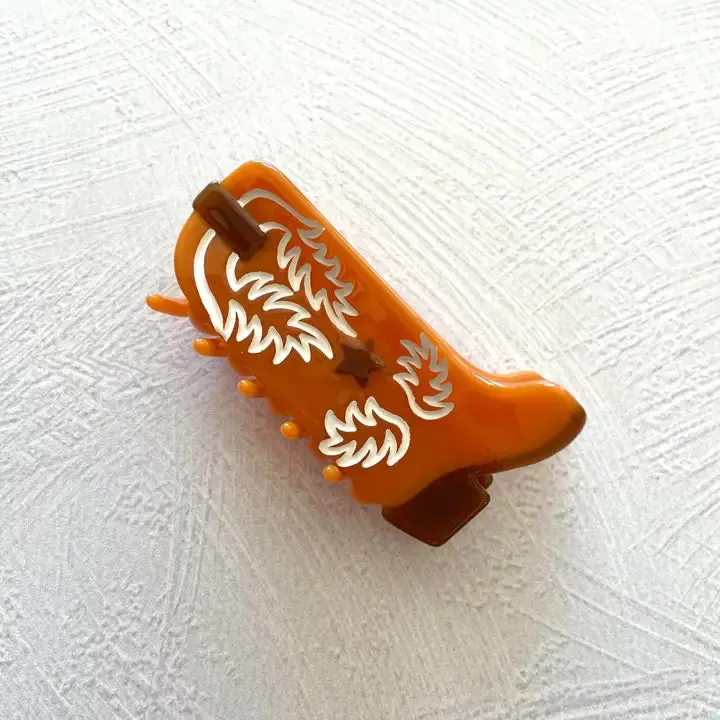 Eco Western Boots Hair Clip
