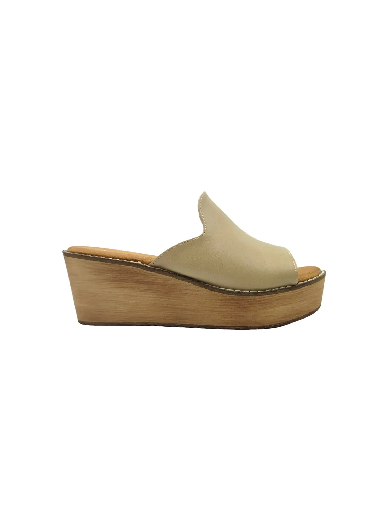 Elba 1 Wave Strap Wedge Sandal