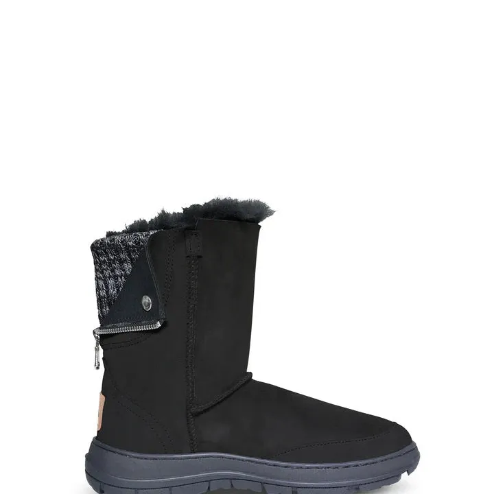 EQUA-LIFE EQUA COZY OUTDOOR TERRAIN UGG BOOTS - BLACK