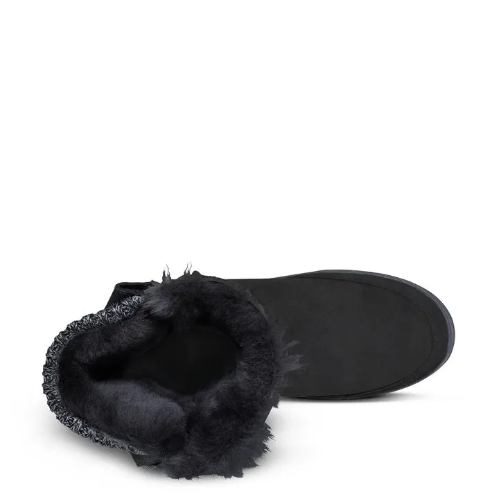 EQUA-LIFE EQUA COZY OUTDOOR TERRAIN UGG BOOTS - BLACK