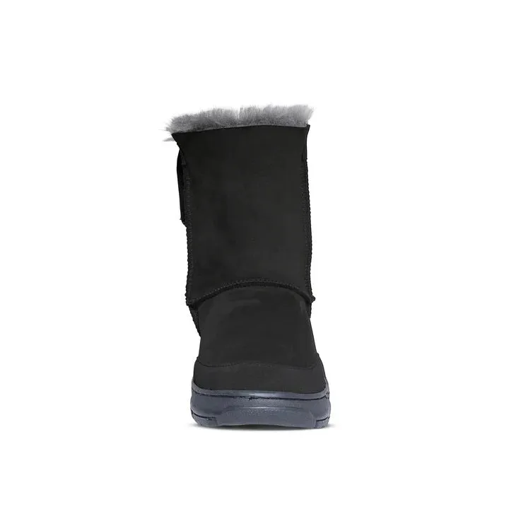 EQUA-LIFE EQUA COZY OUTDOOR TERRAIN UGG BOOTS - BLACK
