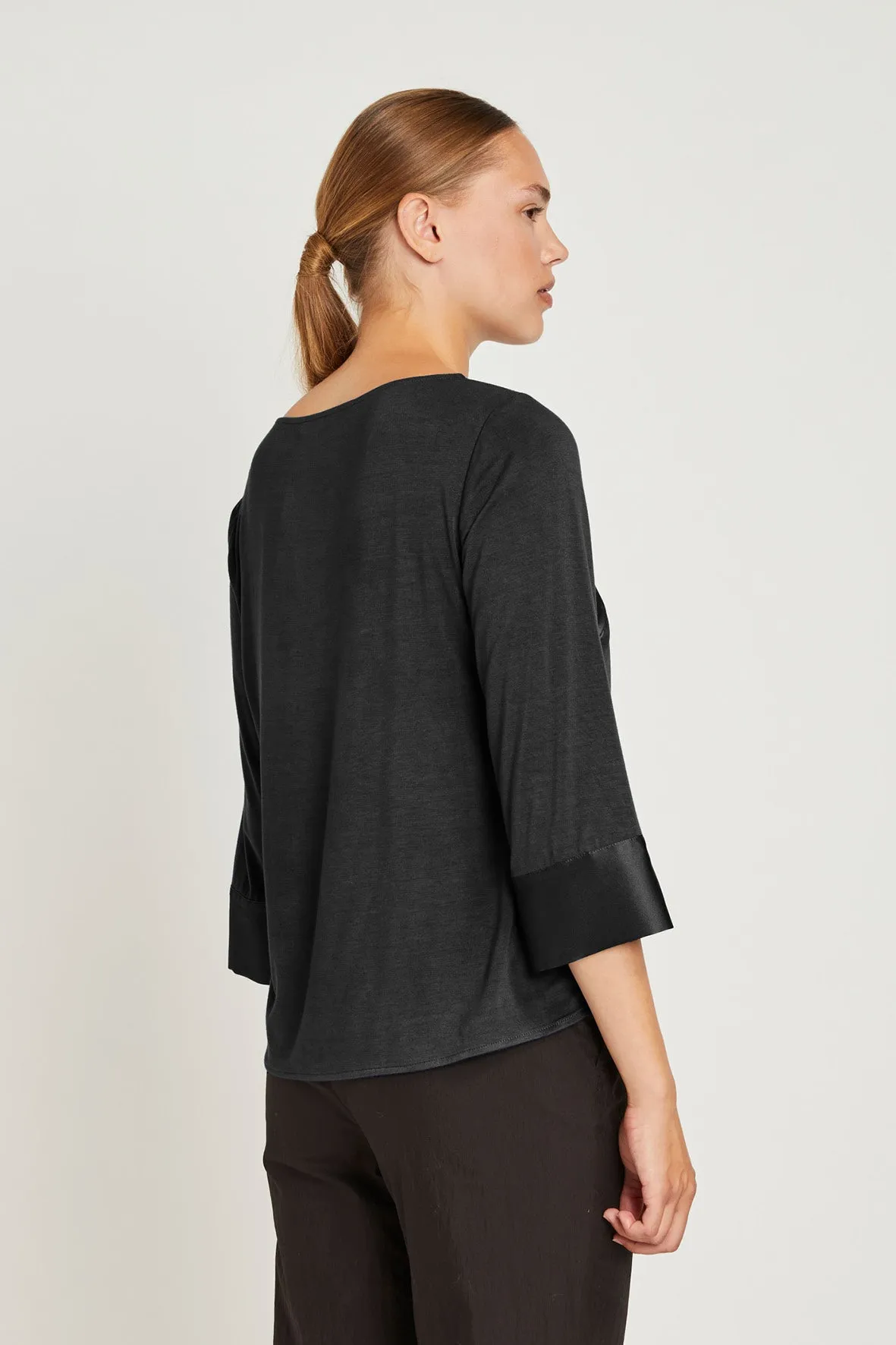 Etta bluse - Sort