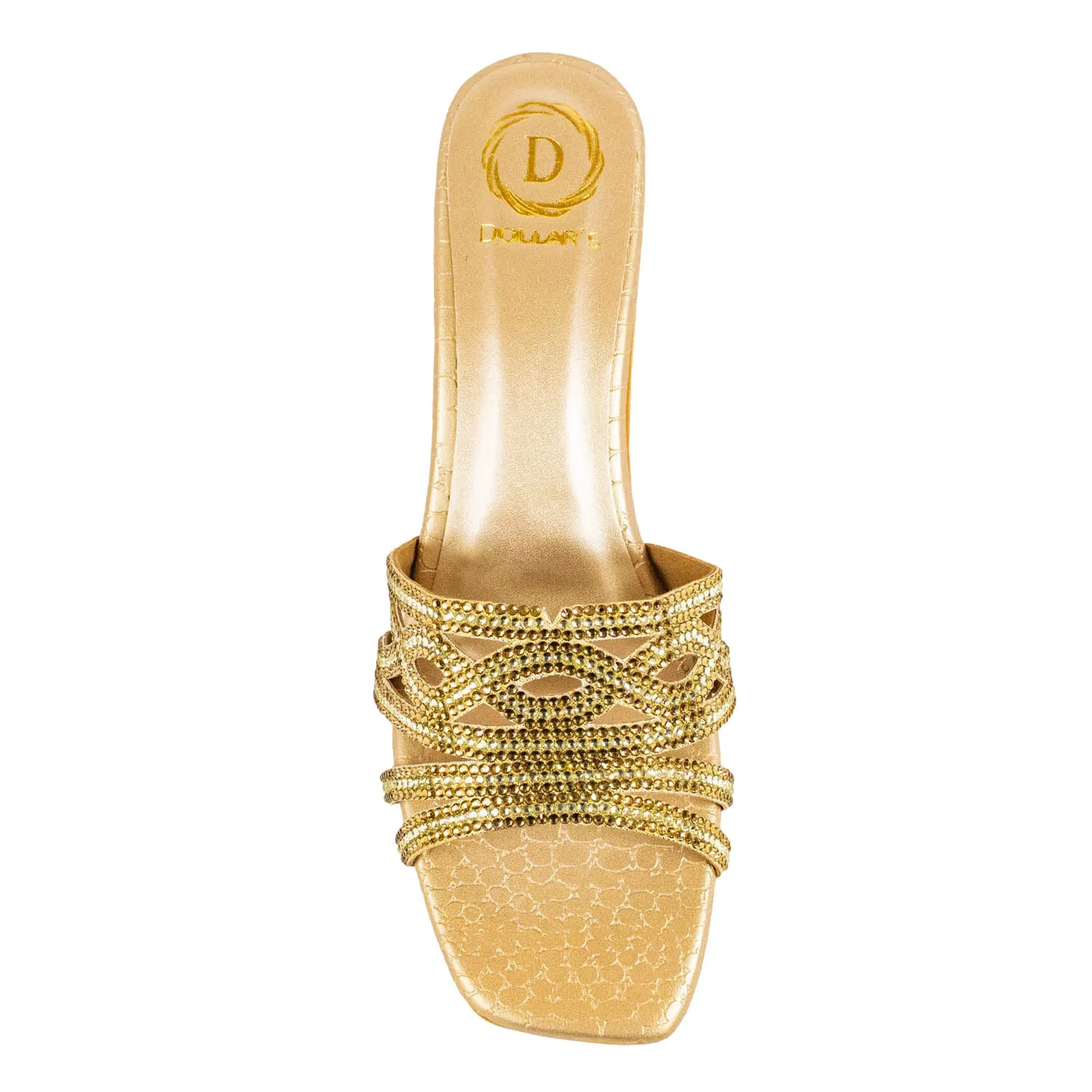 Faryal Heels S86H - Gold