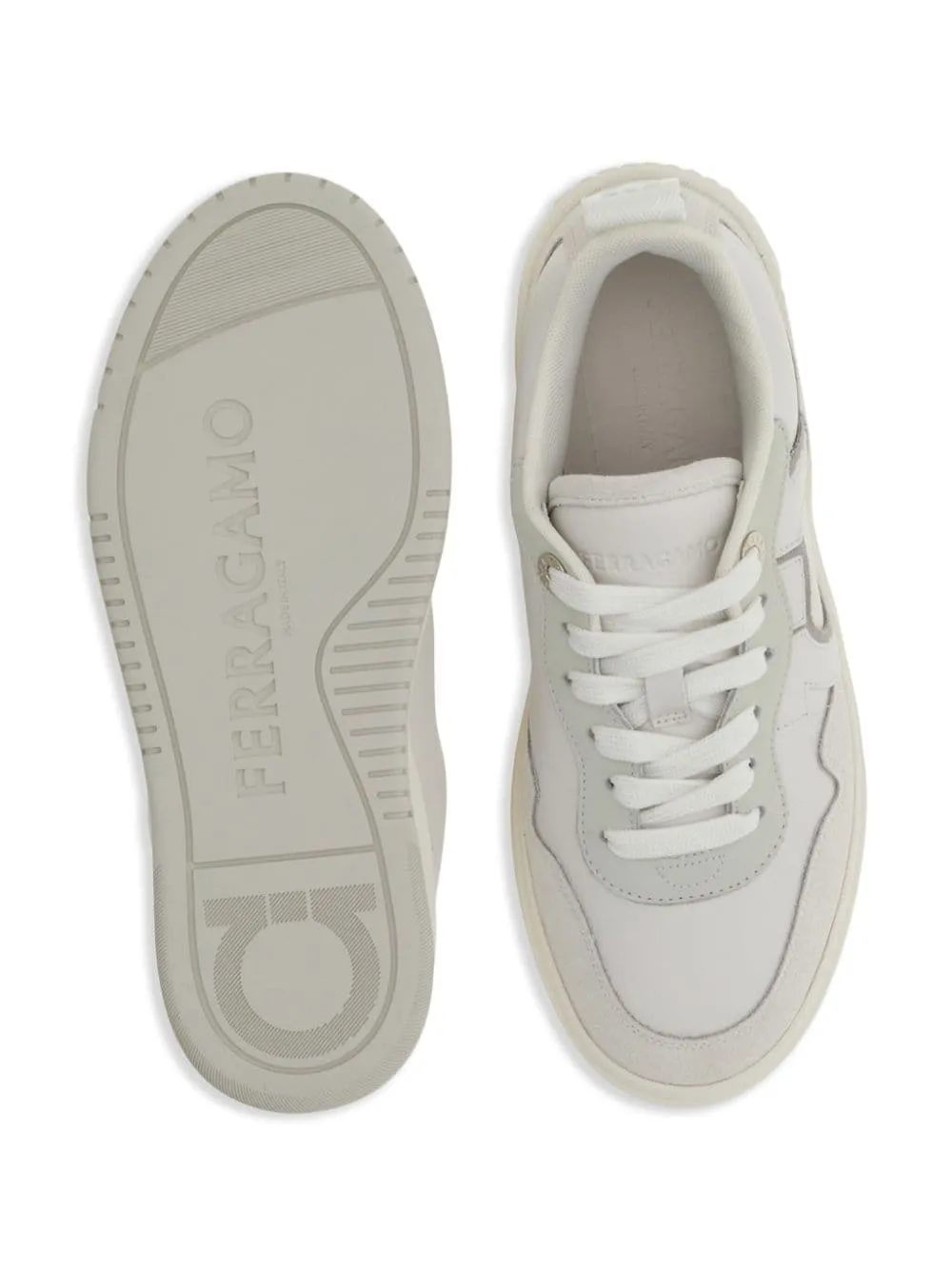 Ferragamo White Sneakers