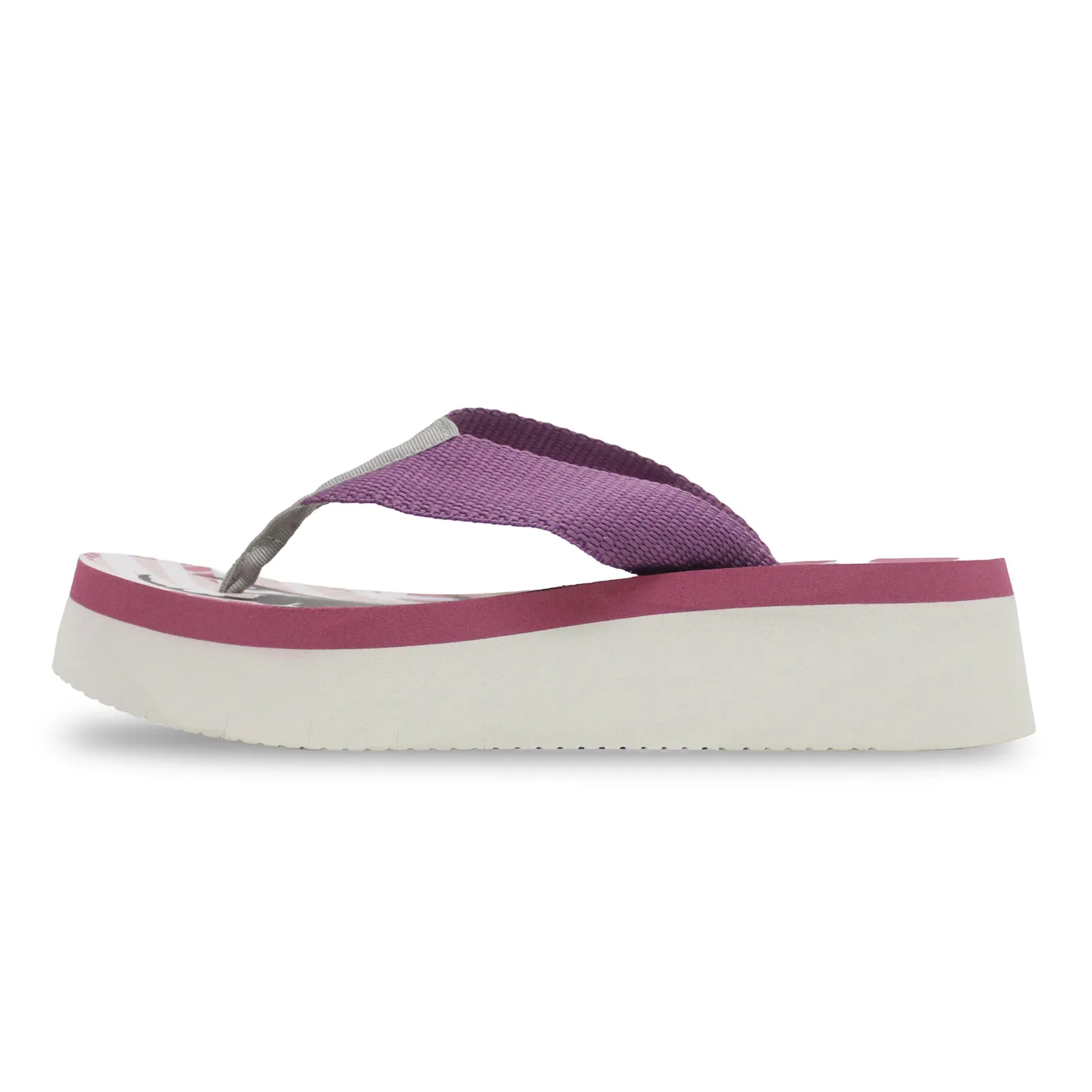 Fly London CARV248FLY Textile Women's Wedge Sole Sandals
