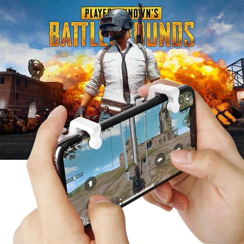 Gaming Trigger Fire Button Aim Key Mobile L1R1 Shooter Button Controller for PUBG/Rules of Survival/Knives Out