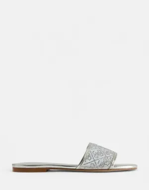 Guess Horaey Silver Sandal