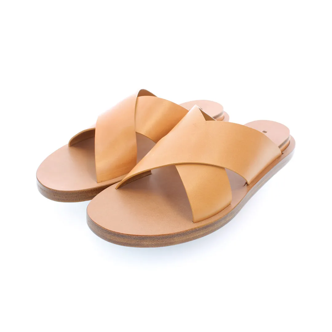HAITI NATURAL SLIDE SANDALS