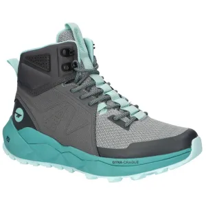 Hi-Tec Ladies Geo Pro Trail Mid Grey/Turquoise Waterproof Hiking Boots