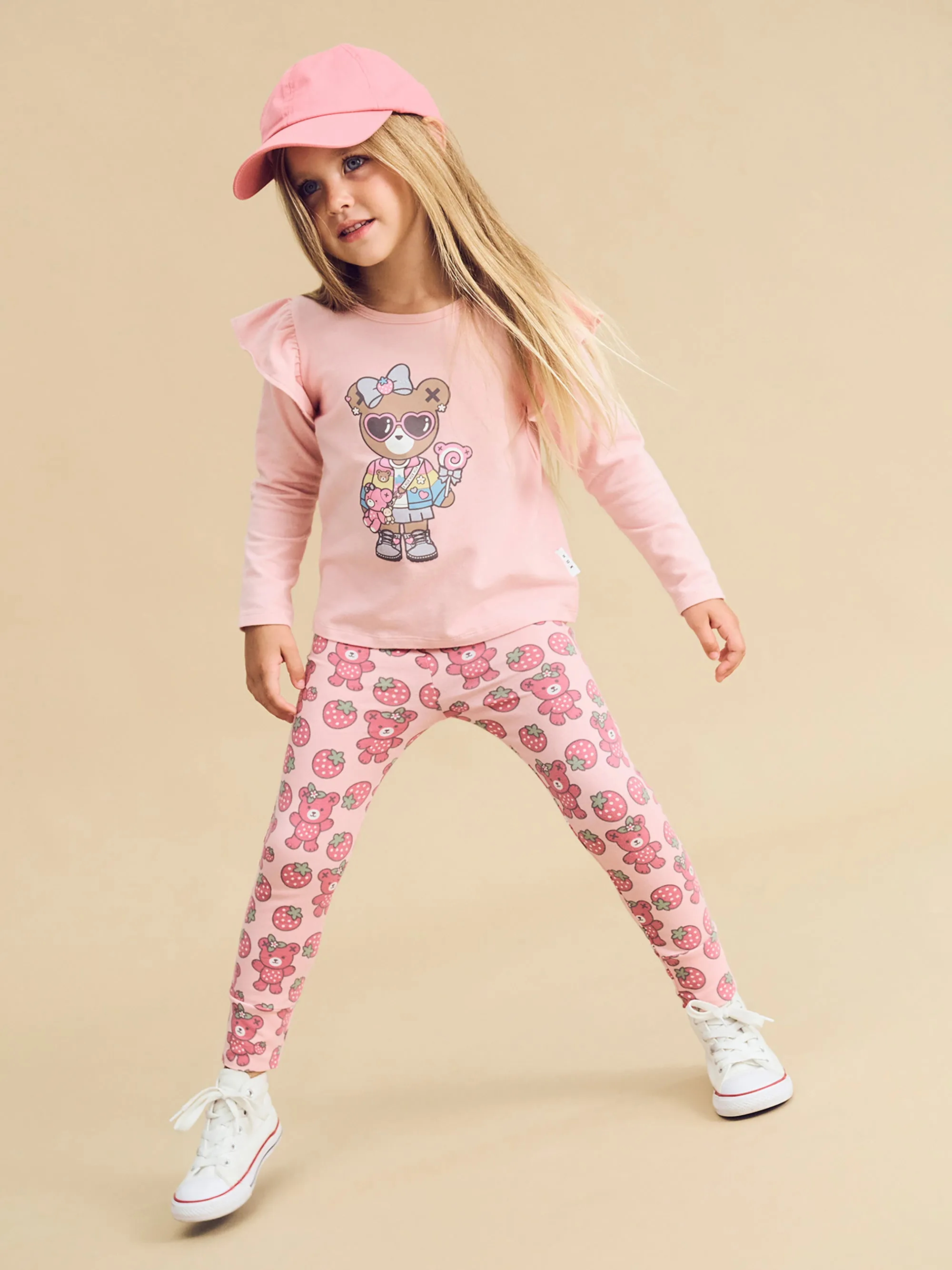Huxbaby Cool Girl Frill Top