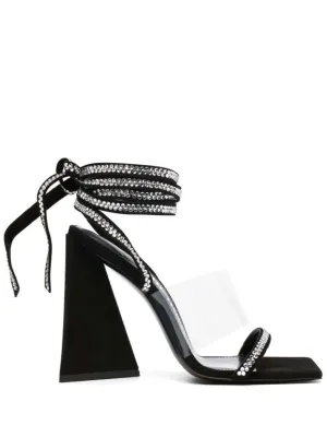 Isa 115Mm Embellished Leather Sandals