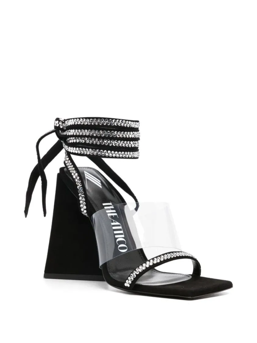 Isa 115Mm Embellished Leather Sandals