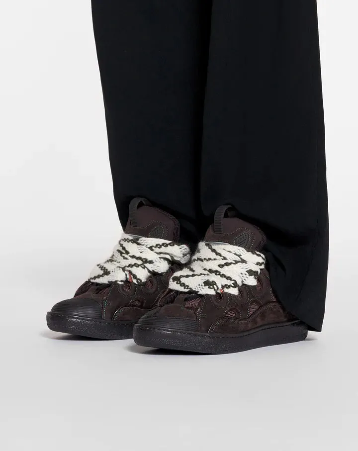LANVIN CURB SNEAKERS 'COCOA'