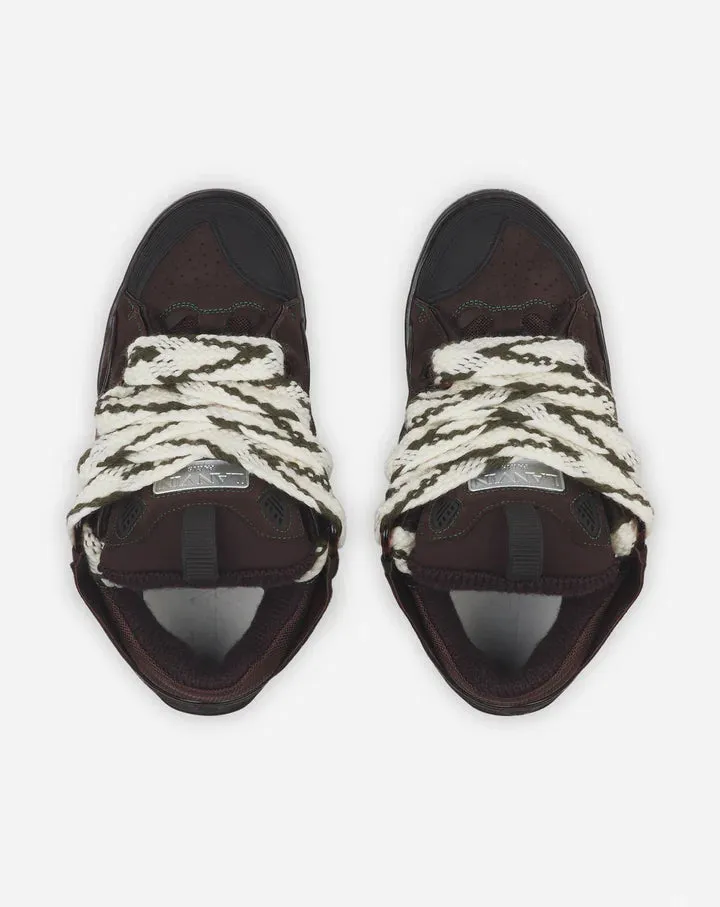 LANVIN CURB SNEAKERS 'COCOA'