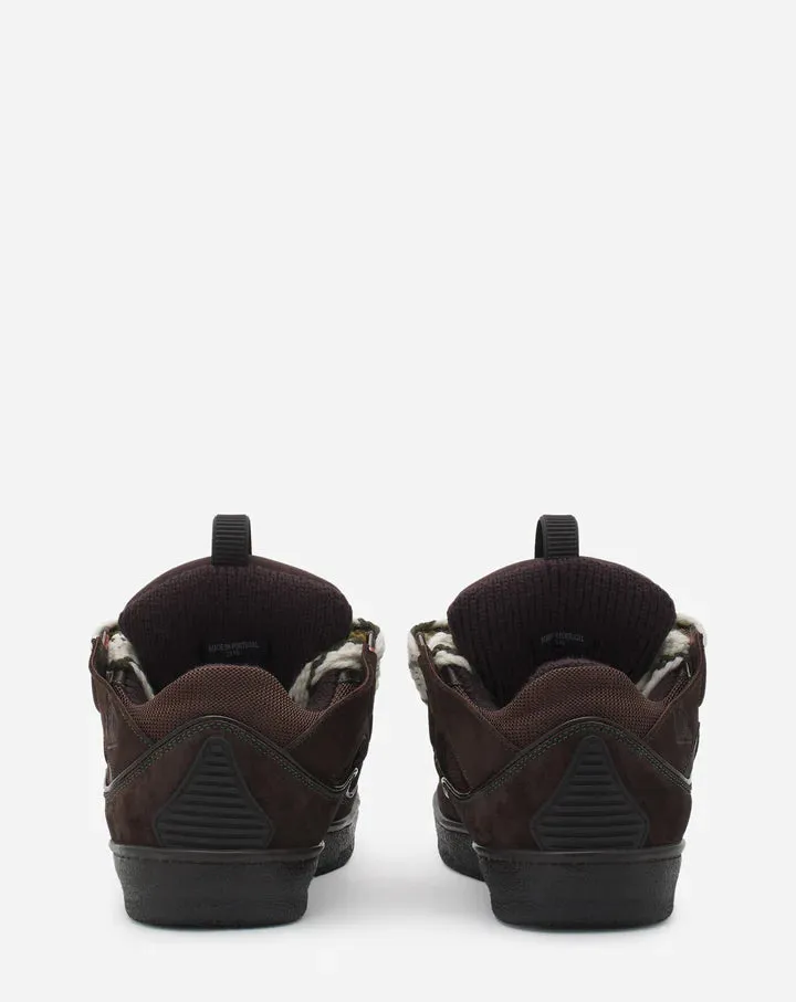 LANVIN CURB SNEAKERS 'COCOA'
