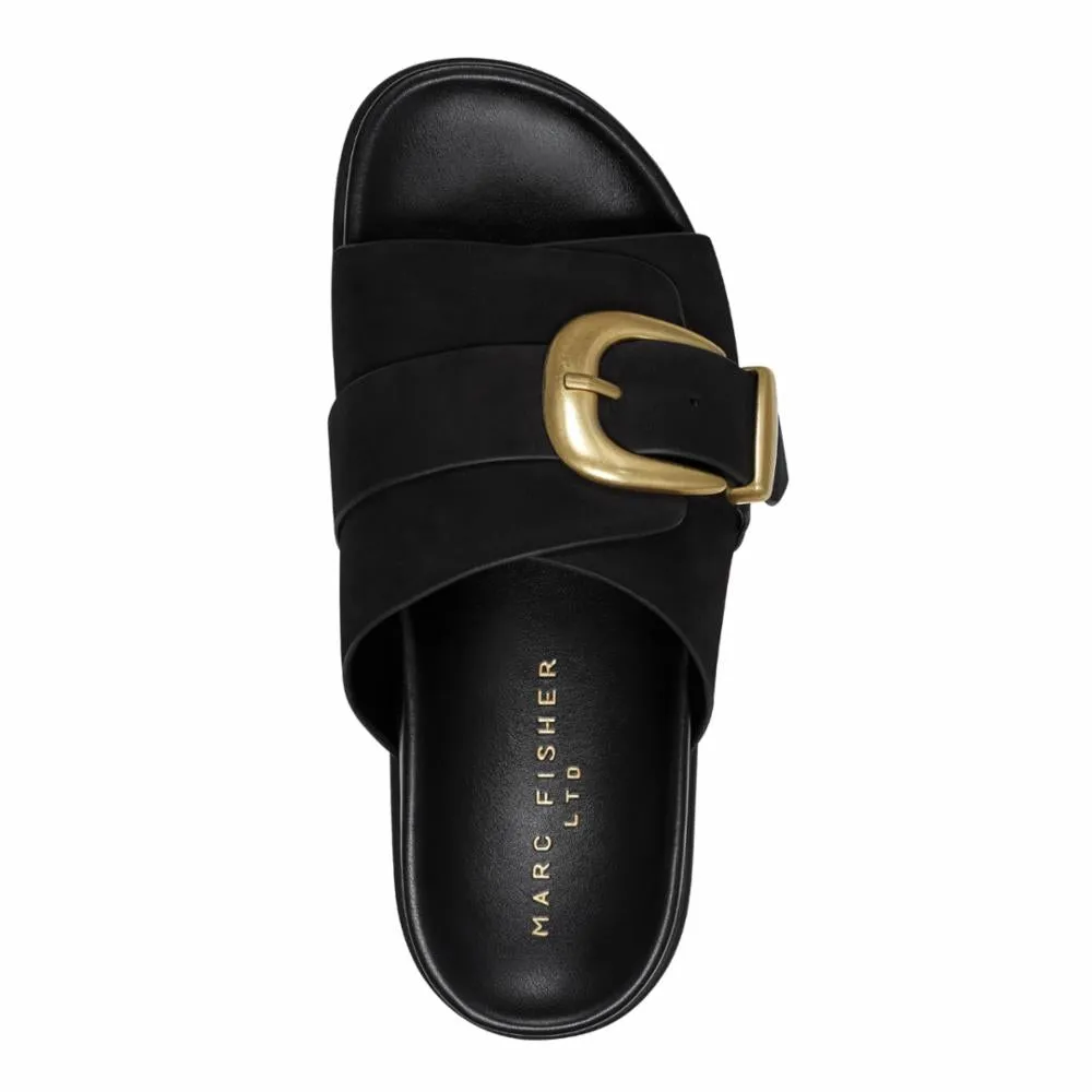 Marc Fisher LTD HATTIE BLACK/NABUK (SR)