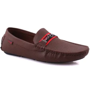 Men's “HUGH” Perforated Urbane Penny Loafers