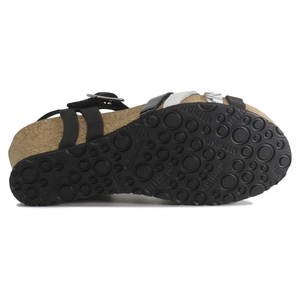 Mephisto Lanny Nubuck Leather Women's Wedge Sandals