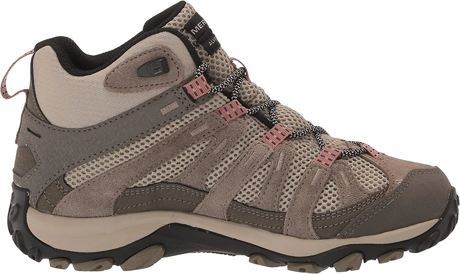 Merrell Women's Alverstone 2 Mid Waterproof Hiking Boot Aluminum Leather J037050