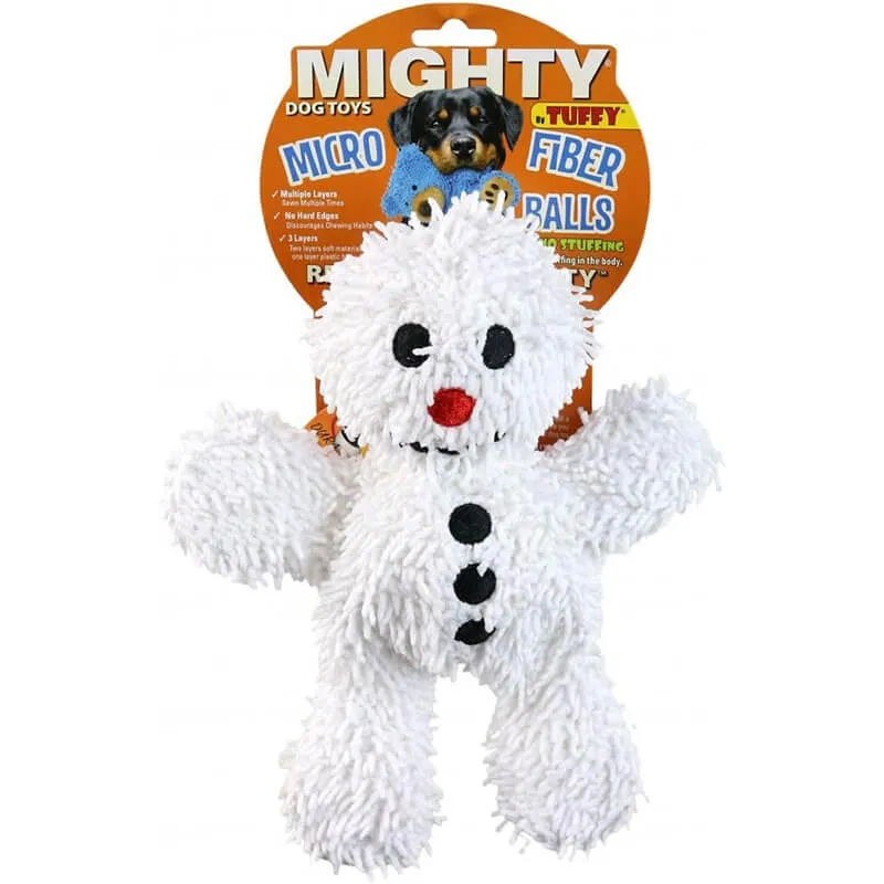 Mighty Holiday Microfiber Ball Snowman