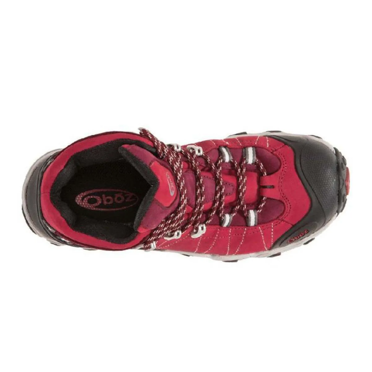Oboz Women's Bridger Mid Waterproof Hiking Boots Rio Red