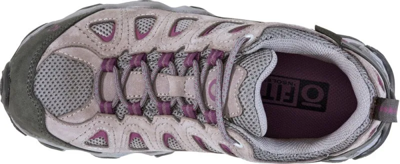 Oboz Women's Sawtooth II Low Waterproof - Pewter/Violet