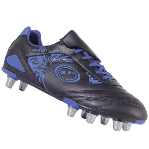 Optimum Razor Junior Rugby Boot - Black/Blue