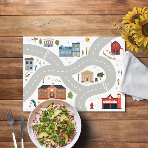 P. Graham Dunn Road Map Activity Mat