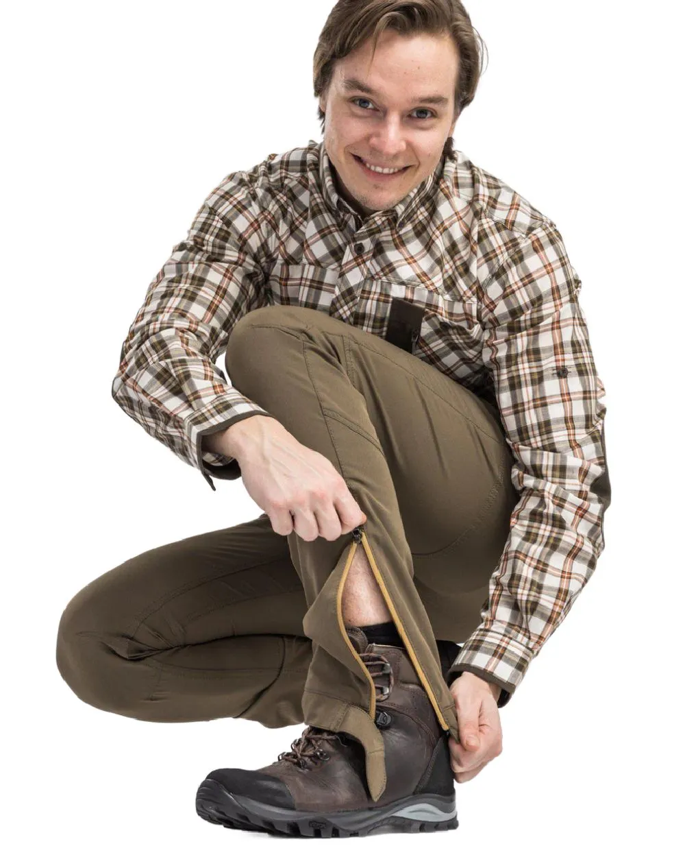 Pinewood Mens Finnveden Trail Stretch Trousers