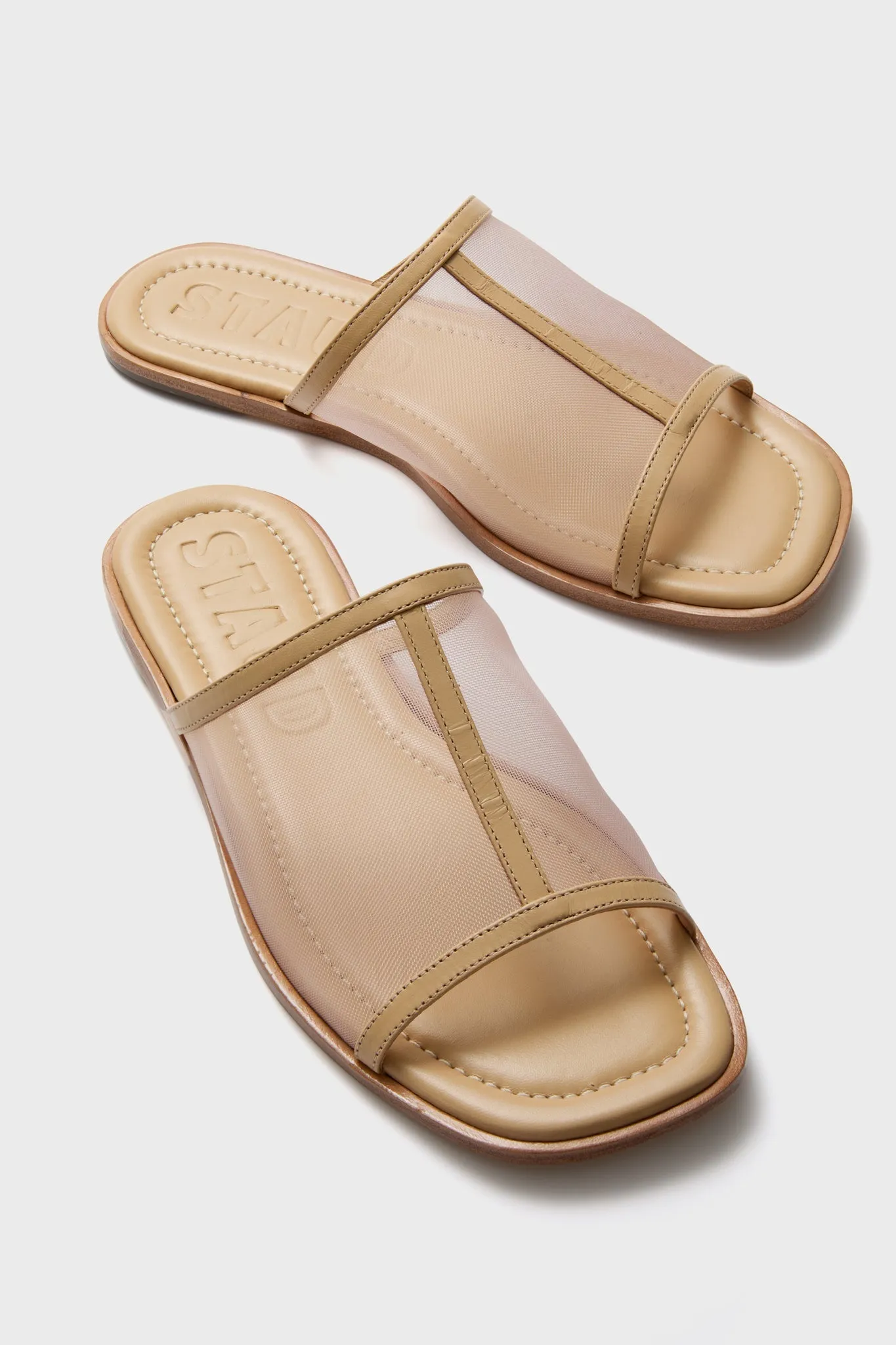Porcini Mushroom Mesh Alessandra Sandal