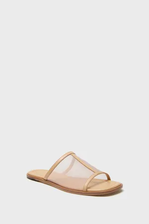 Porcini Mushroom Mesh Alessandra Sandal