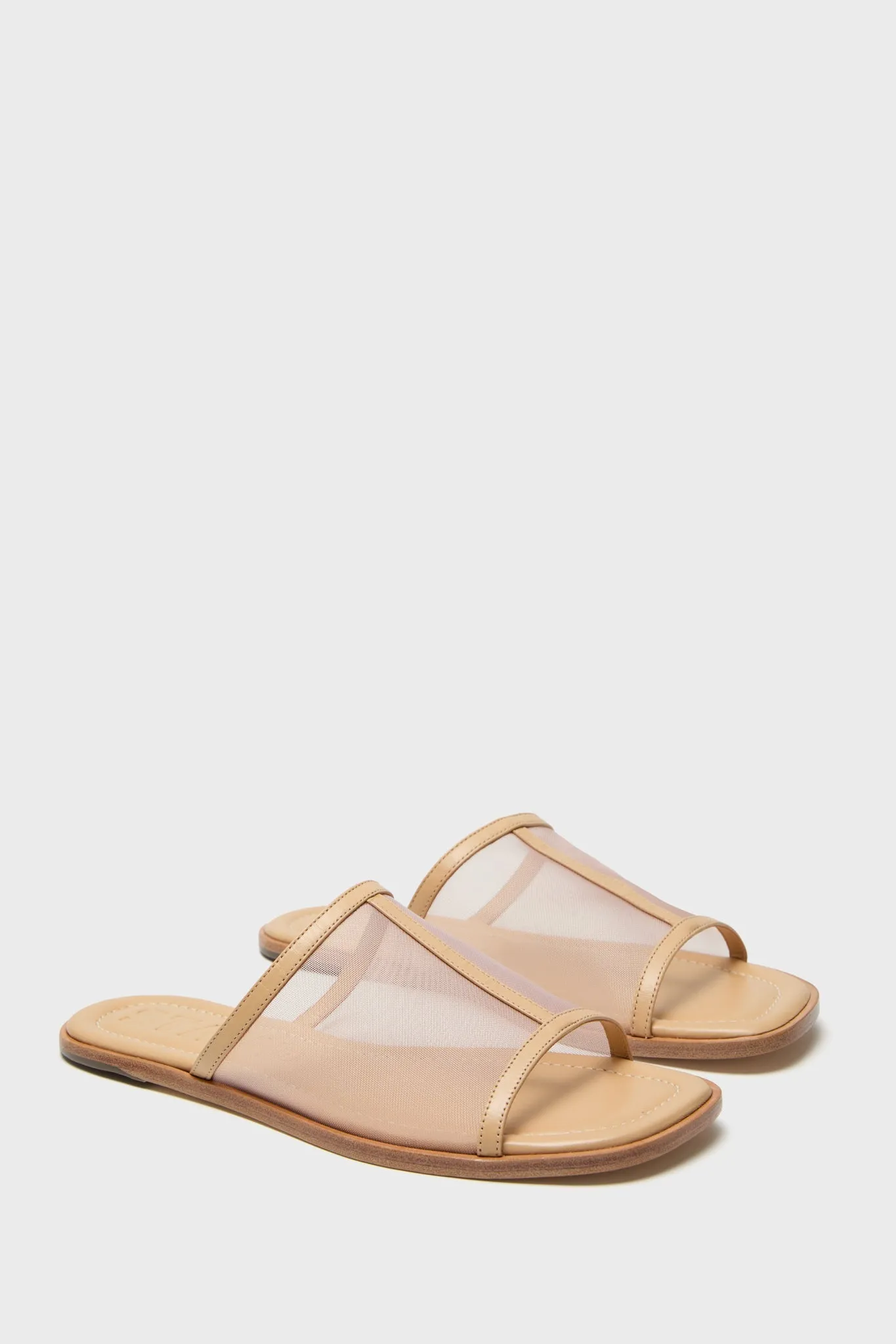 Porcini Mushroom Mesh Alessandra Sandal