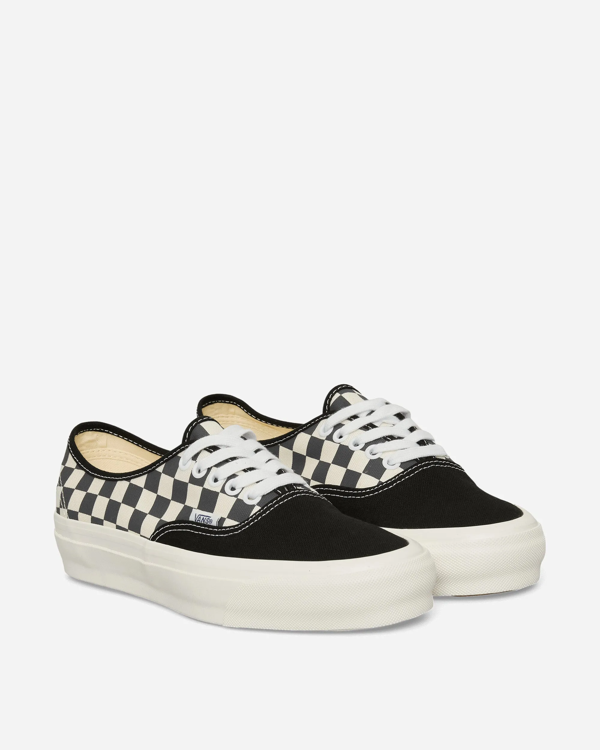 Premium Authentic 44 Checkerboard Sneakers Asphalt