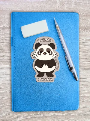 Puck the Panda Sticker